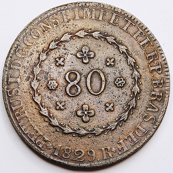 Moeda-Brasil-Império-80-Réis-1829-Rio-Cobre-D.Pedro-I